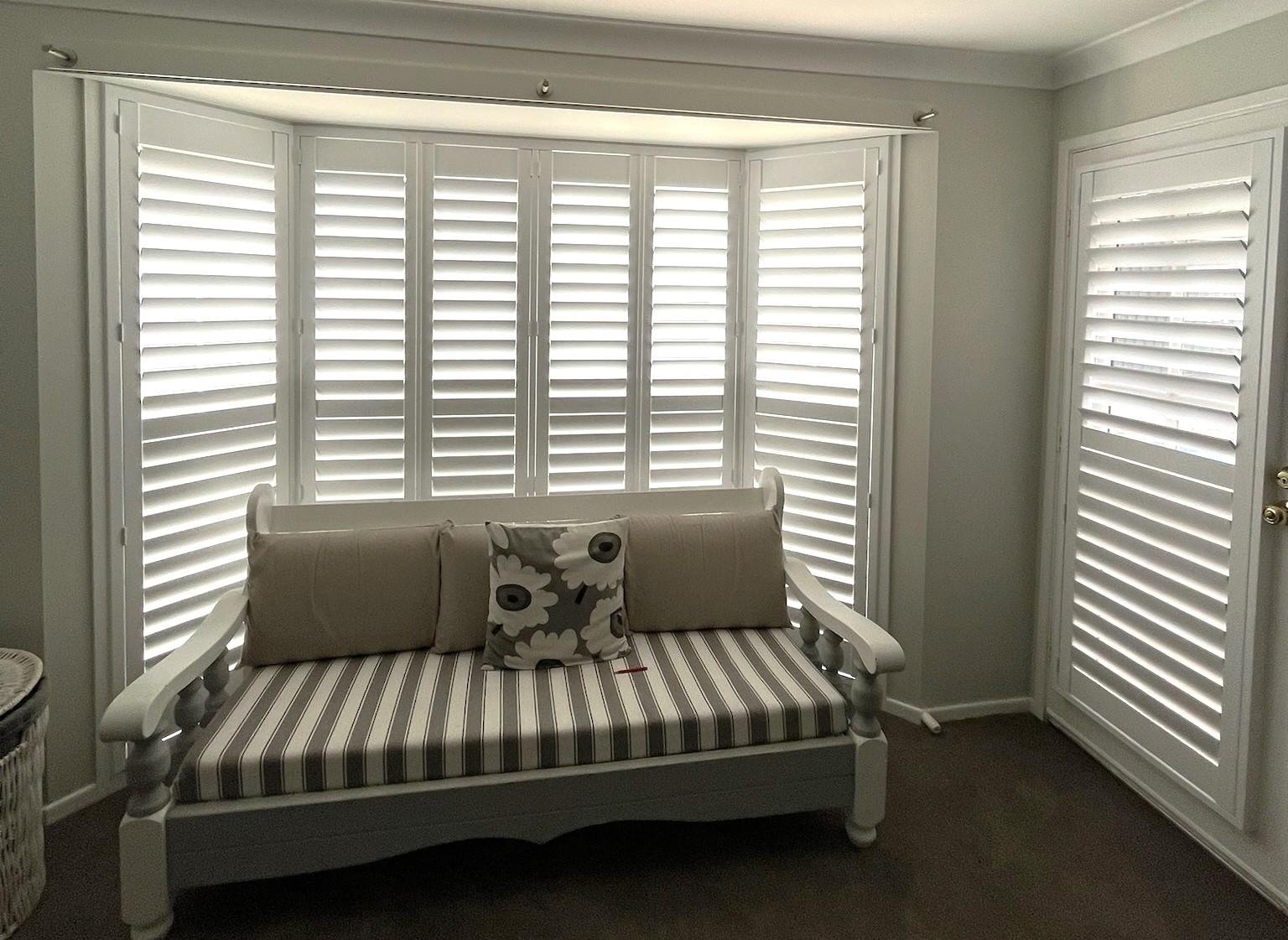 Basswood Plantation Shutters